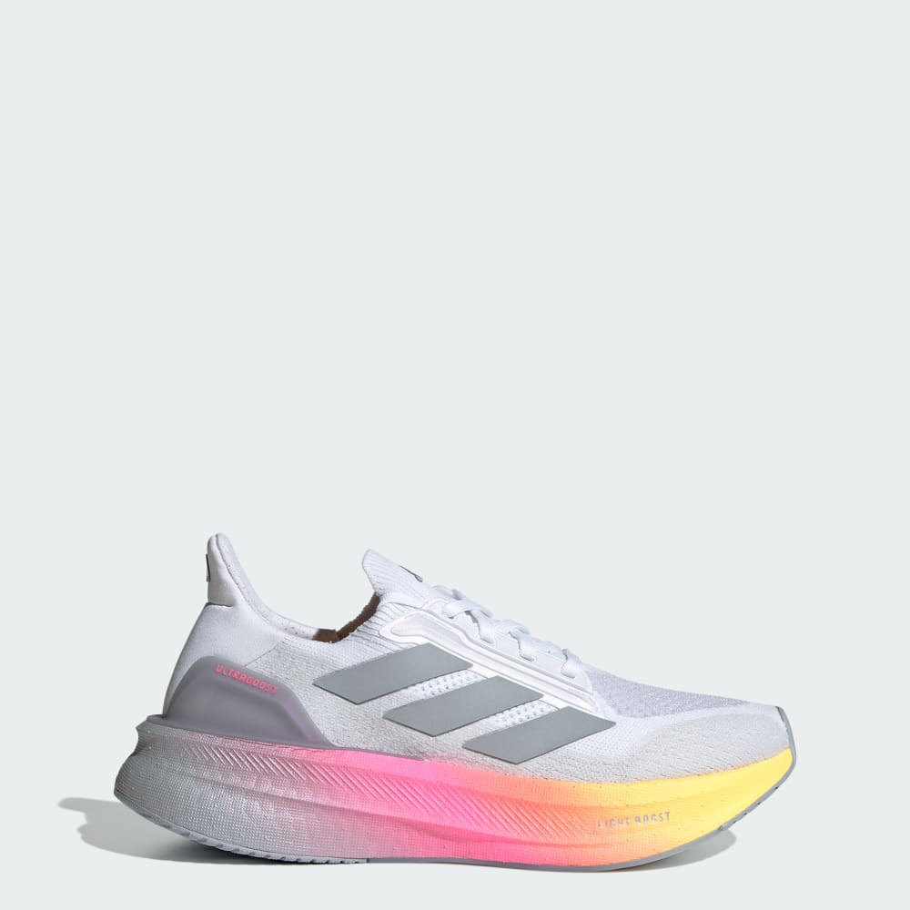 Adidas Ultraboost 5X Shoes Cloud White / Halo Silver / Lucid Pink