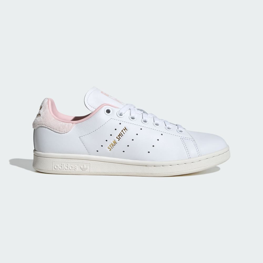 Adidas Stan Smith Shoes Cloud White / Gold Metallic / Sandy Pink