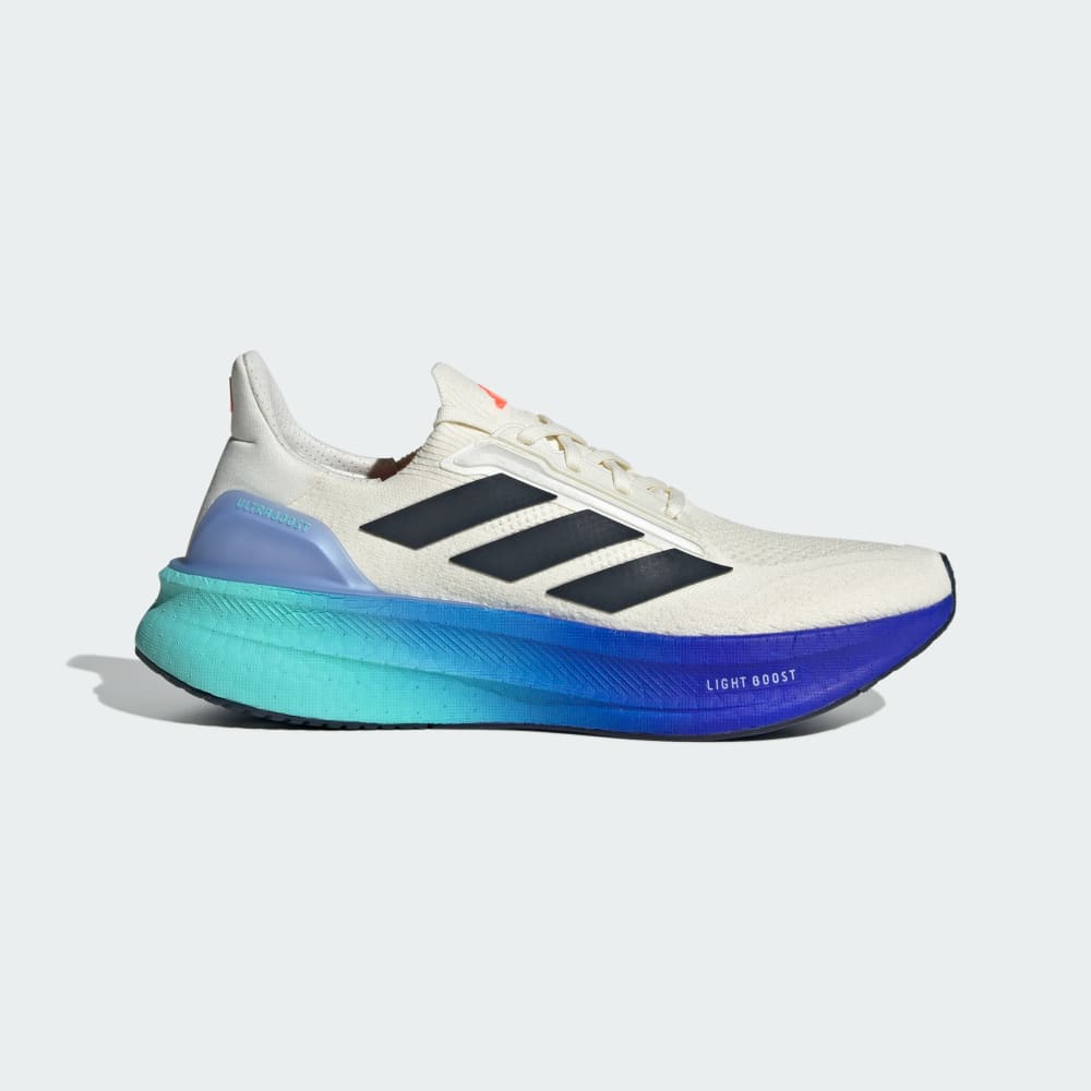 Adidas Ultraboost 5X Shoes Off White / Aurora Ink / Solar Red