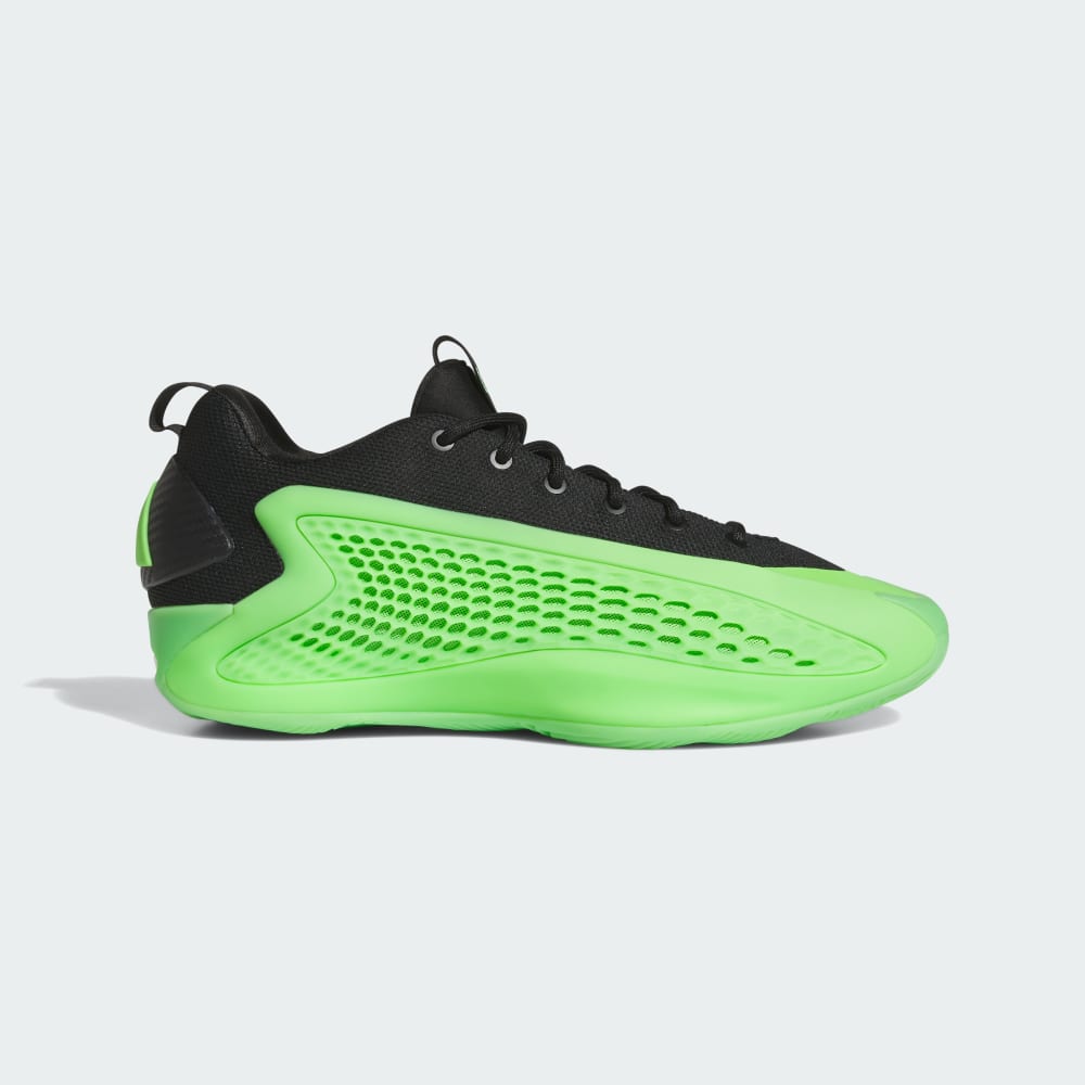 Adidas Anthony Edwards 1 Lucid Lime Low Basketball Shoes Lucid Lime / Aurora Ink / Core Black