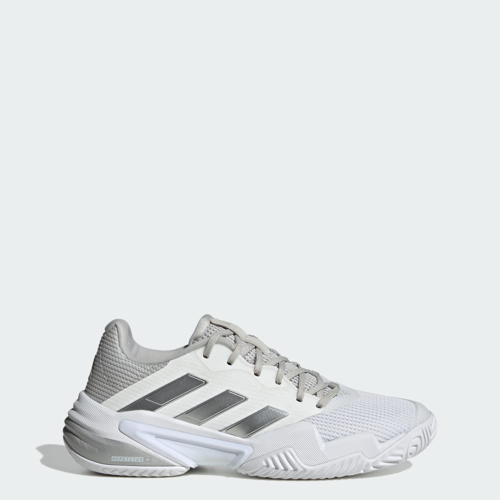 Adidas Barricade 13 Tennis Shoes Cloud White / Core Black / Grey One