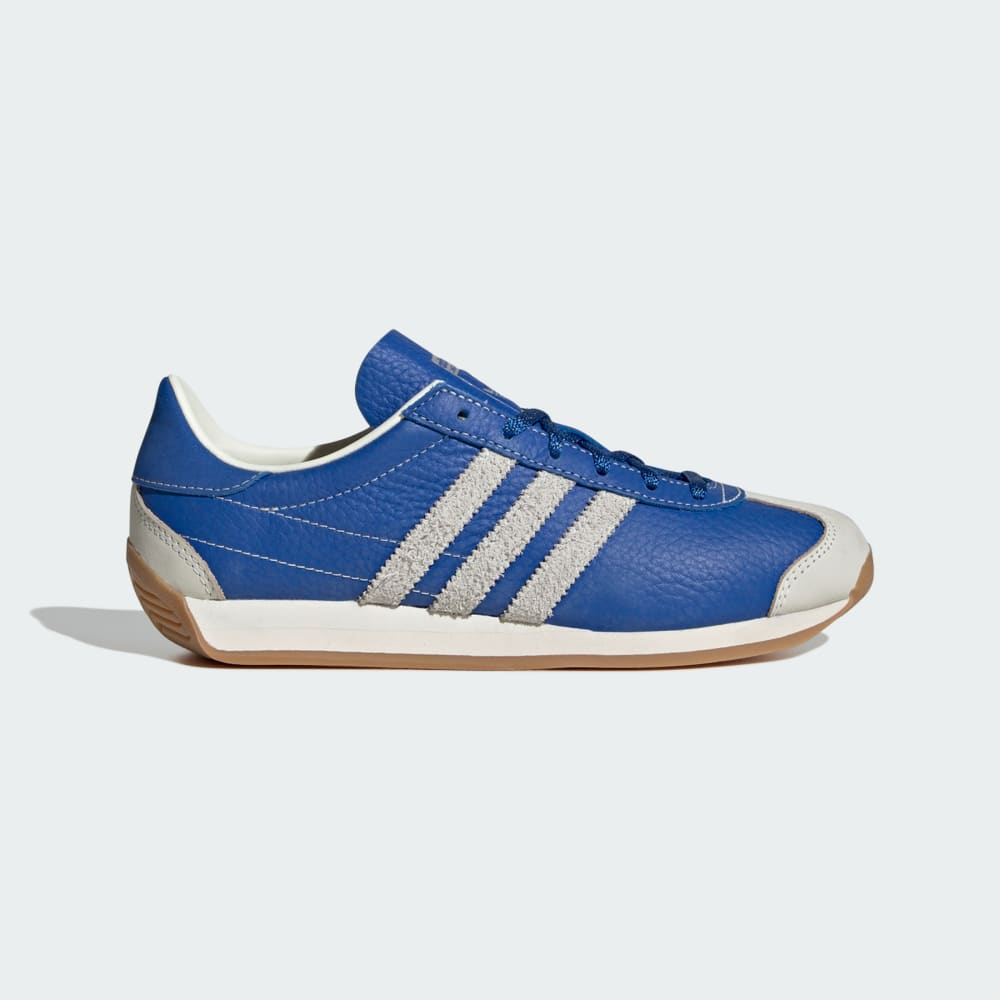 Adidas Country OG Shoes Blue / Off White / Silver Metallic