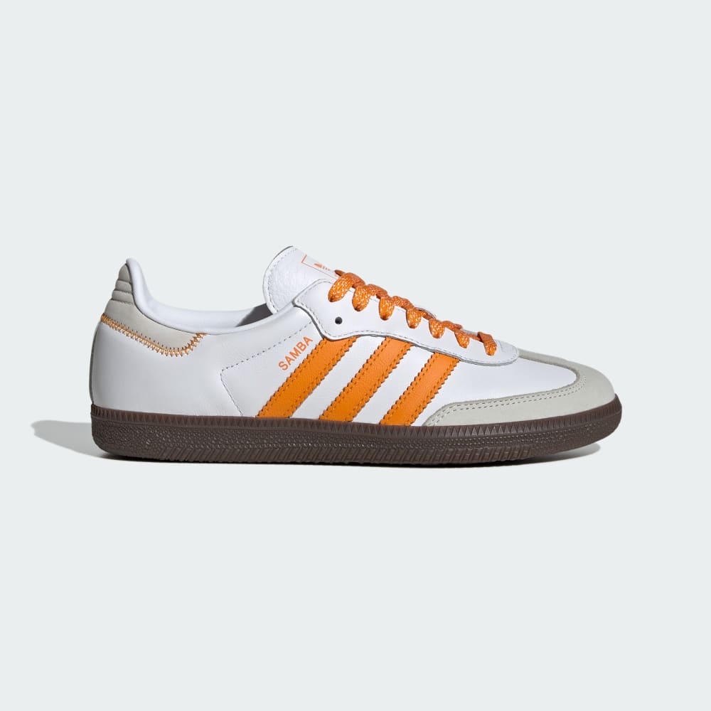 Adidas Samba OG Shoes Cloud White / Eqt Orange / Off White