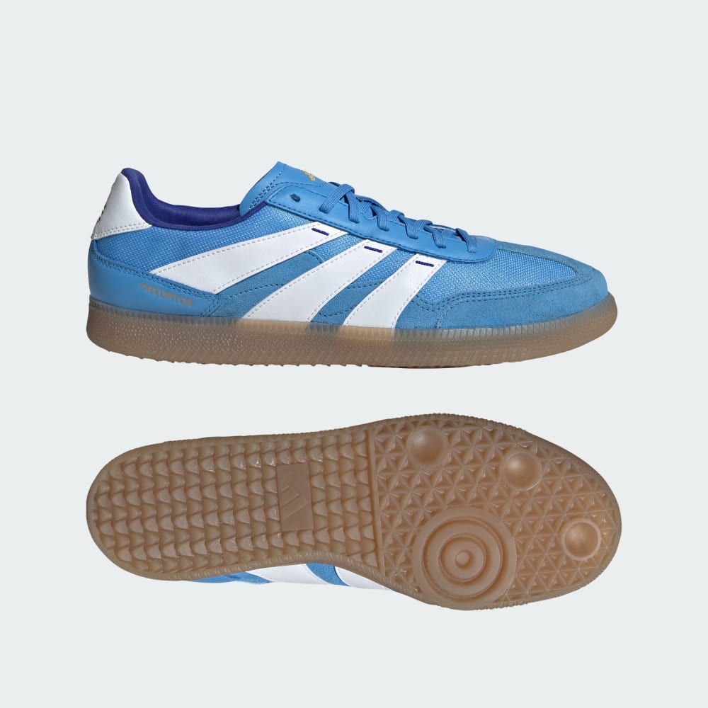 Adidas Argentina (AFA) Predator Freestyle Indoor Soccer Shoes Blue Burst / Cloud White / Lucid Blue