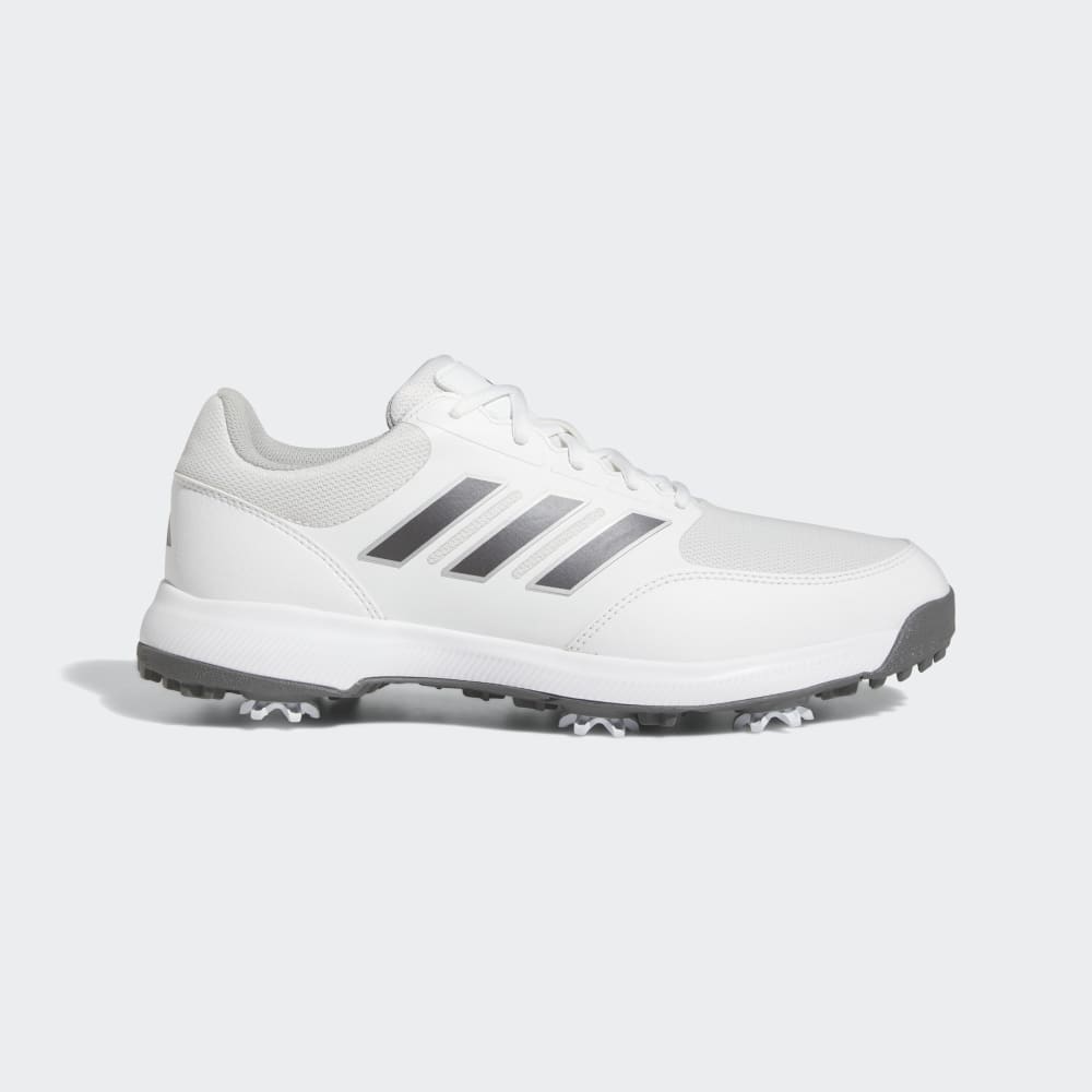 Adidas Tech Response 3.0 Golf Shoes Cloud White / Dark Silver Metallic / Silver Metallic