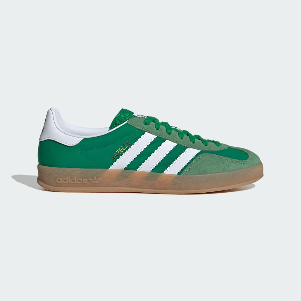 Adidas Gazelle Indoor Shoes Green / Cloud White / Hazy Green