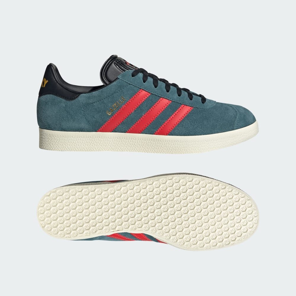 Adidas 2024 LA Galaxy adidas Archive Gazelle Viridian / Red / Cream White