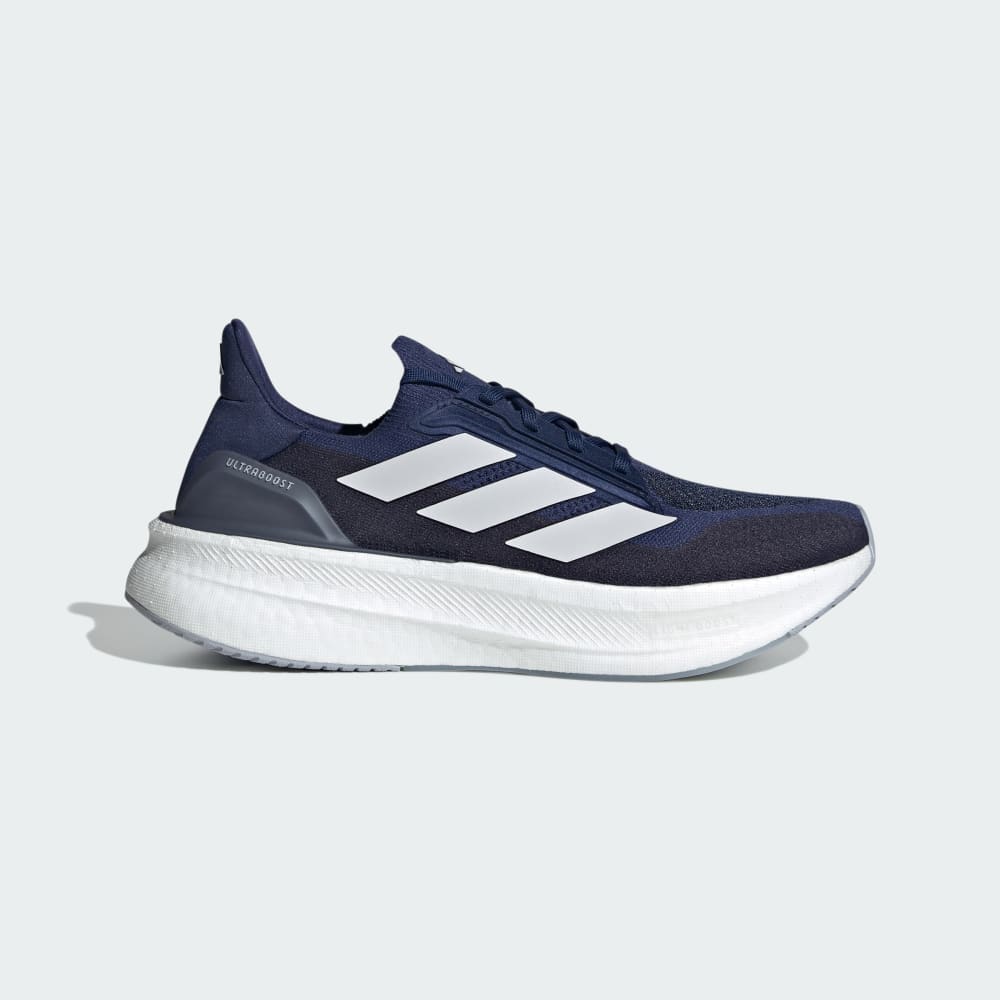 Adidas Ultraboost 5X Shoes Dark Blue / Cloud White / Halo Silver