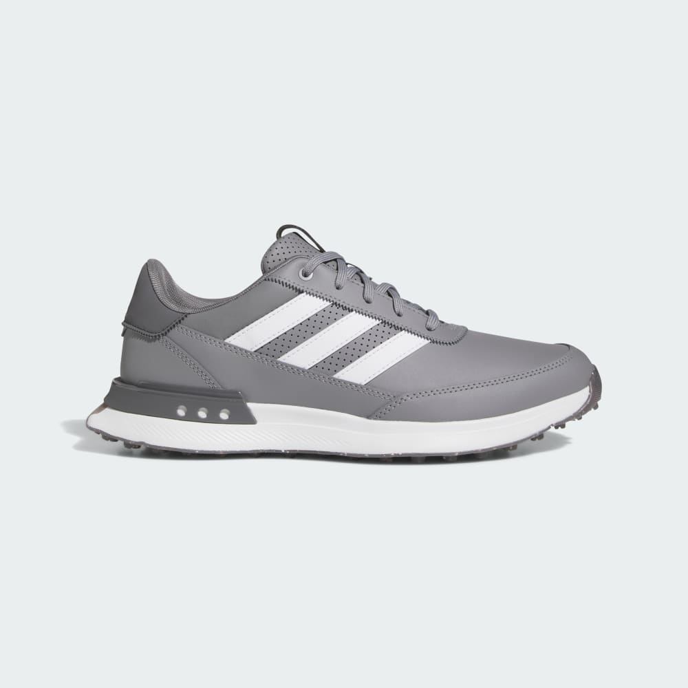 Adidas S2G 24 Leather Spikeless Golf Shoes Grey Three / Cloud White / Grey Five