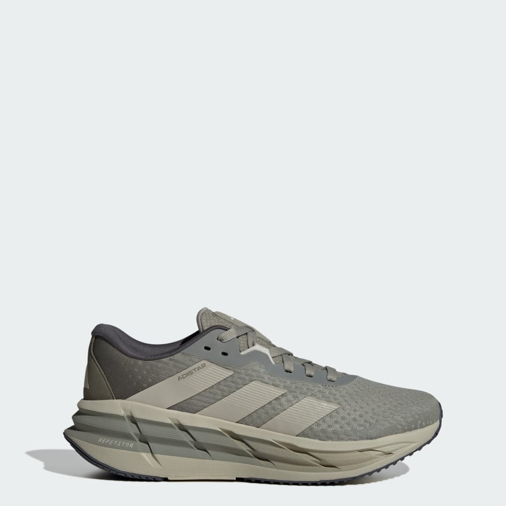 Adidas Adistar 3 Shoes Silver Pebble / Putty Grey / Olive Strata