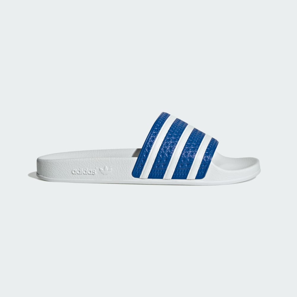 Adidas Adilette Slides Blue / Cloud White / Cloud White