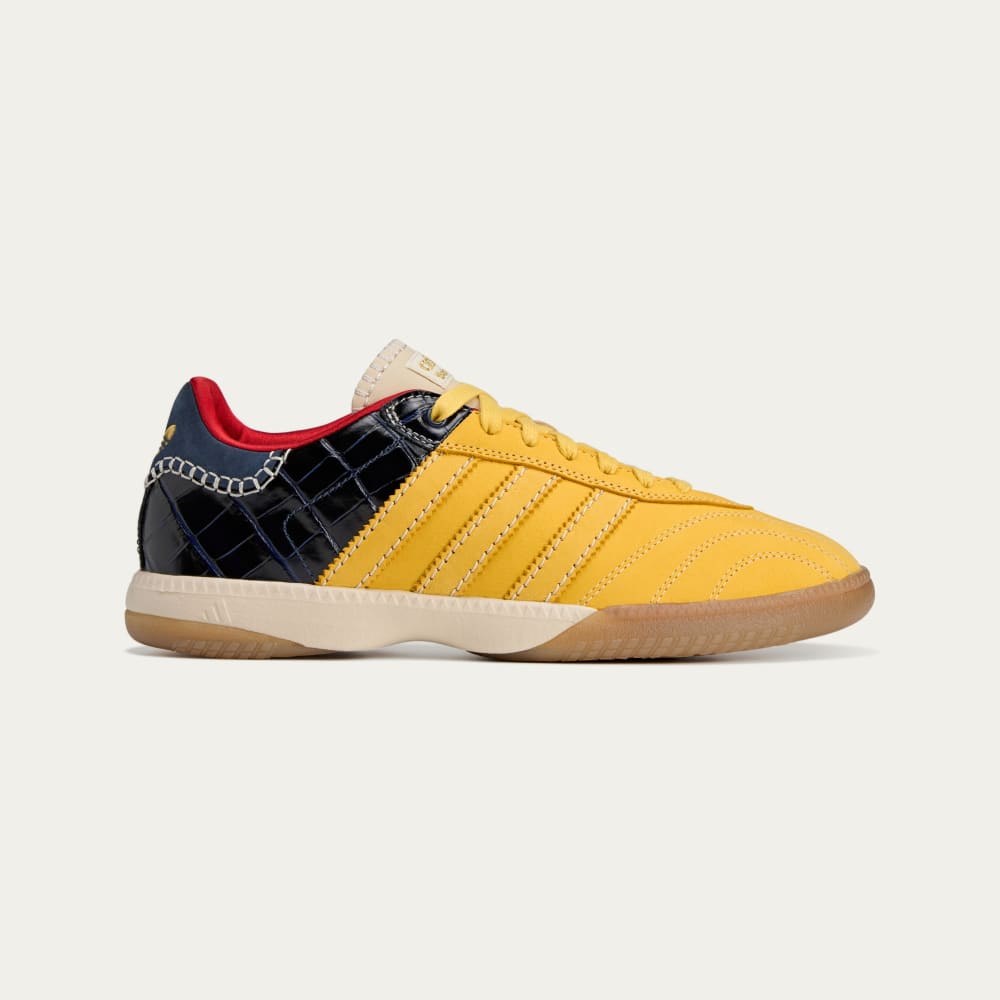 Adidas Wales Bonner MN Samba Shoes St Fade Gold / St Fade Gold / Collegiate Navy