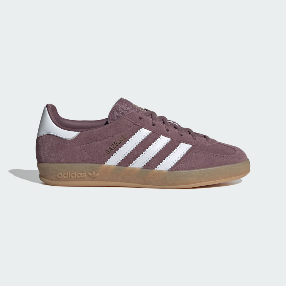 Adidas Gazelle Indoor Shoes Shadow Fig / Cloud White / Gum