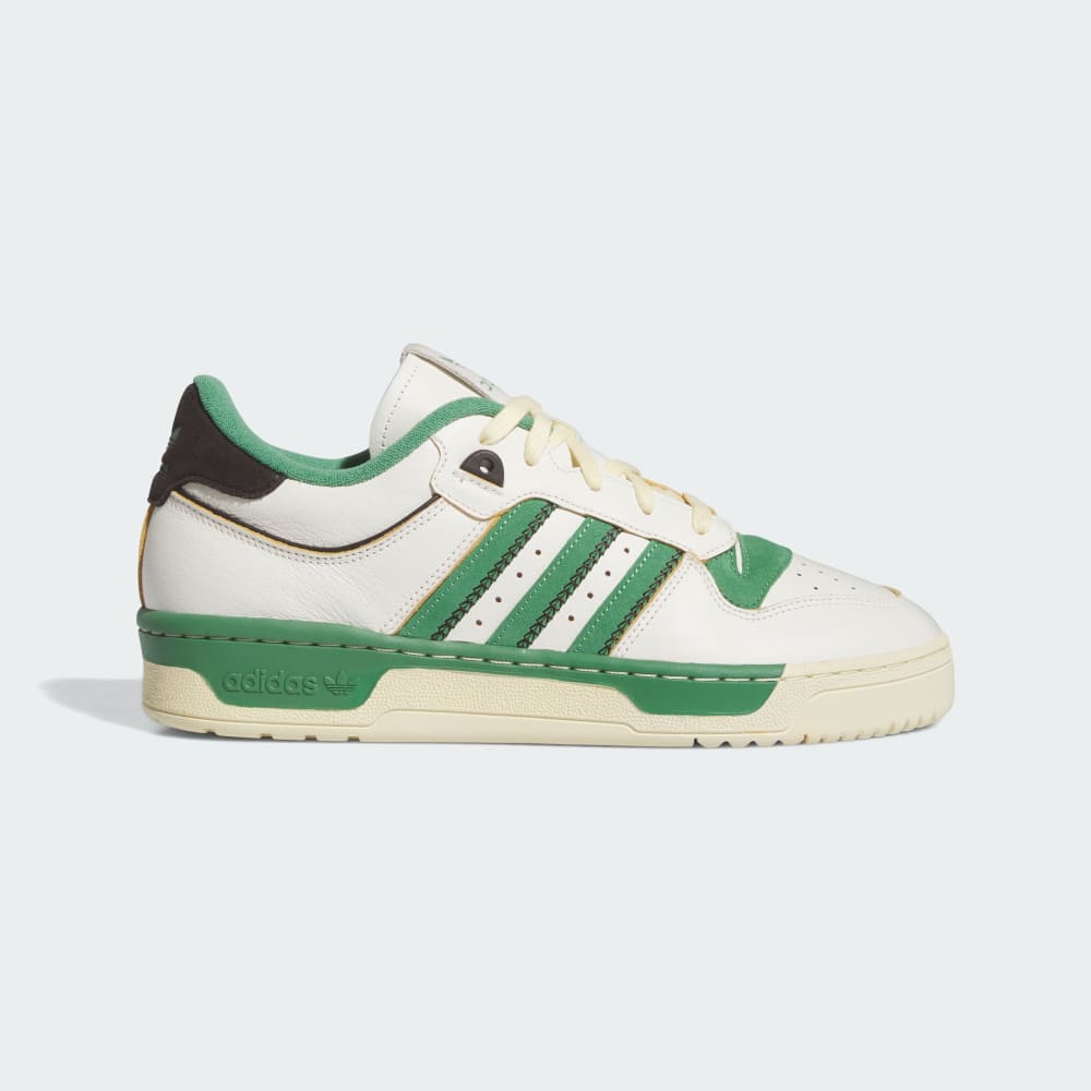 Adidas Rivalry 86 Low Shoes Cloud White / Preloved Green / Easy Yellow