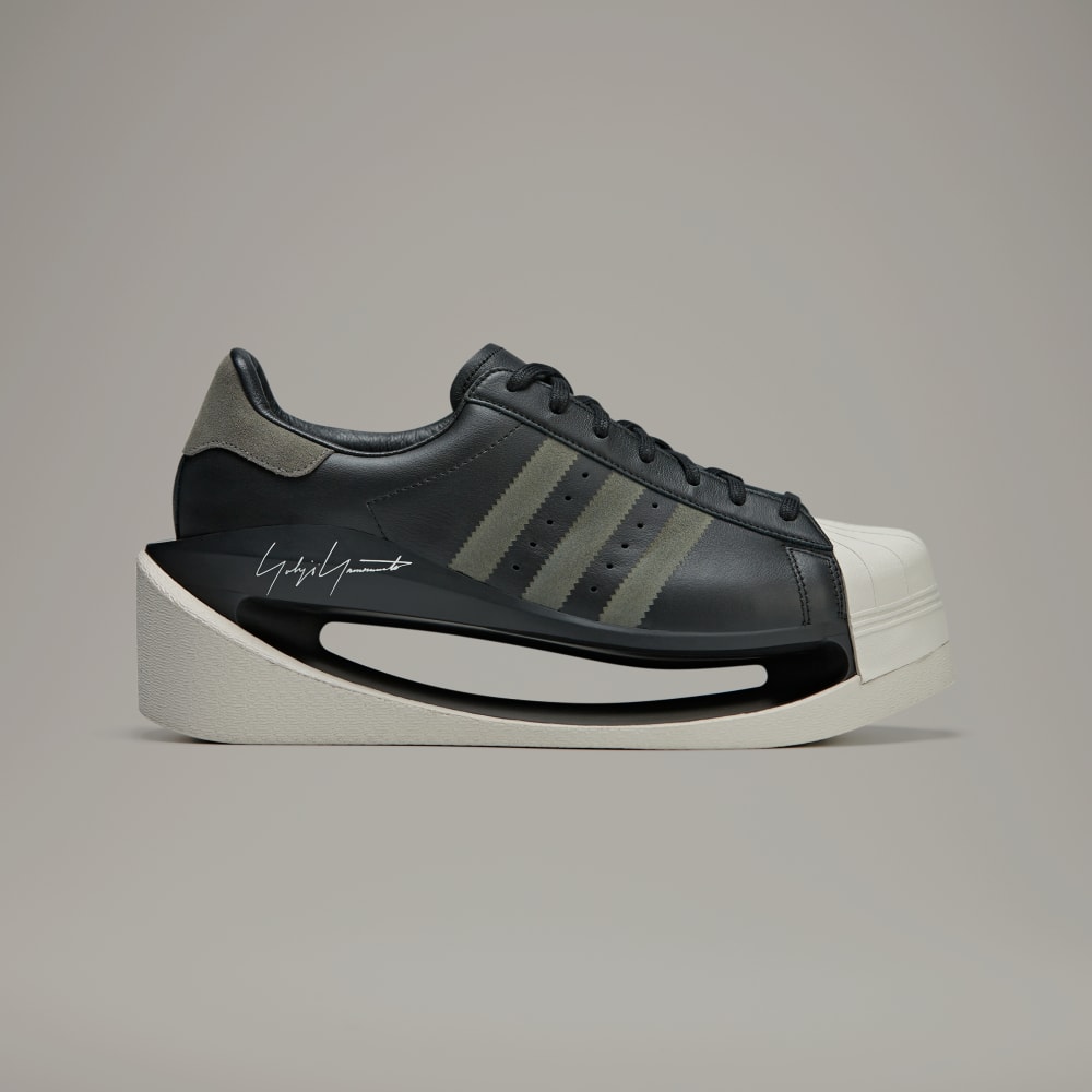 Adidas Y-3 Gendo Superstar Black / Cinder / Chalk Pearl