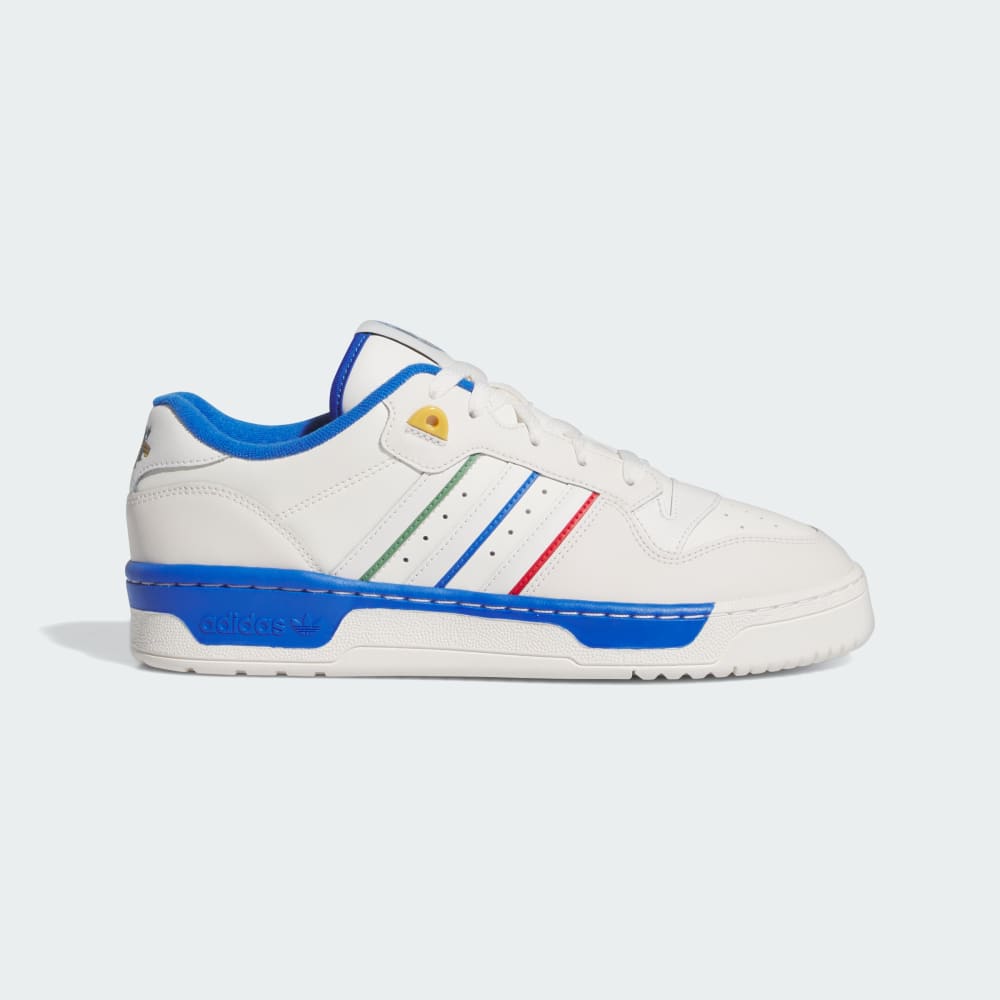 Adidas Rivalry Low Shoes Cloud White / Better Scarlet / Blue