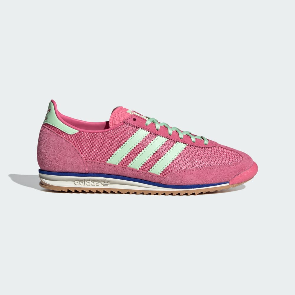 Adidas SL 72 OG Shoes Pink Fusion / Semi Green Spark / Lucid Blue