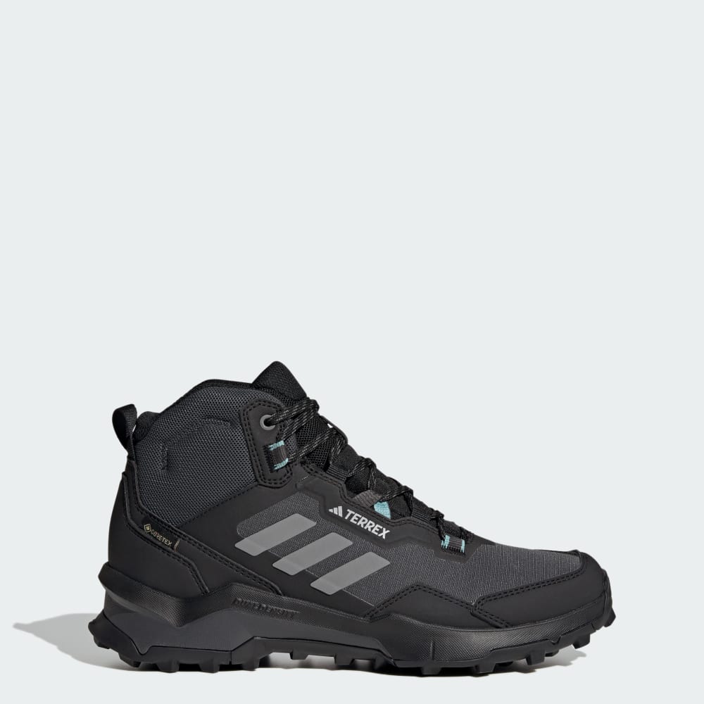 Adidas TERREX AX4 Mid GORE-TEX Hiking Shoes Core Black / Grey Three / Mint Ton