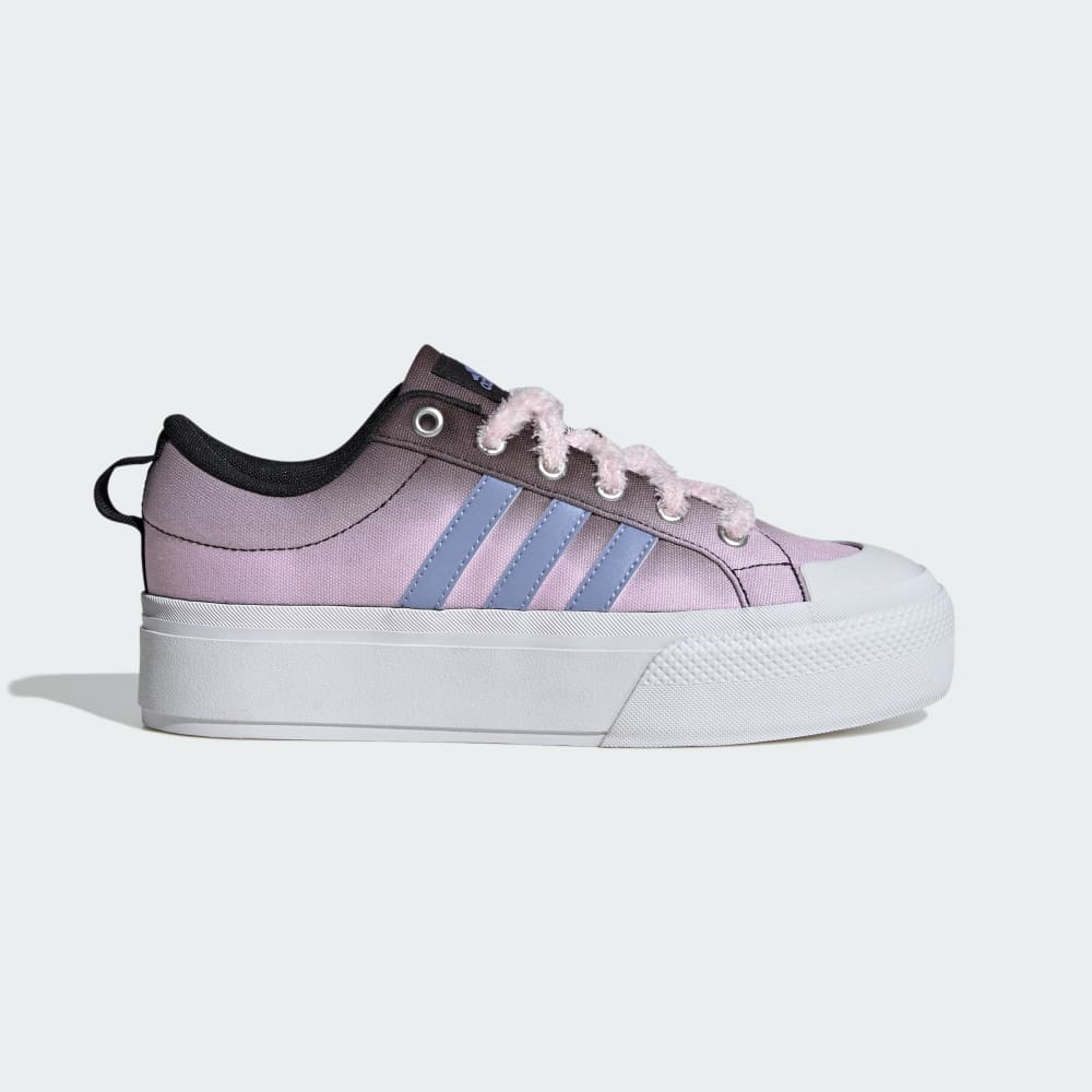 Adidas Bravada 2.0 Platform Shoes Core Black / Blue Spark Met. / Clear Pink