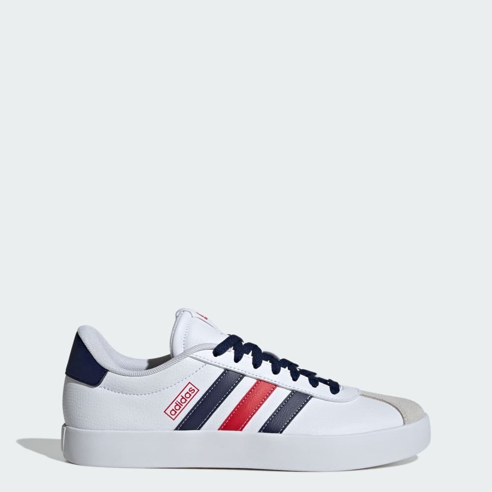 Adidas VL Court 3.0 Shoes Cloud White / Team Navy Blue 2 / Better Scarlet