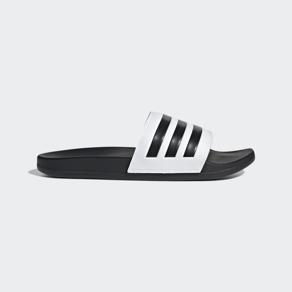 Adidas Adilette Comfort Slides Cloud White / Core Black / Core Black