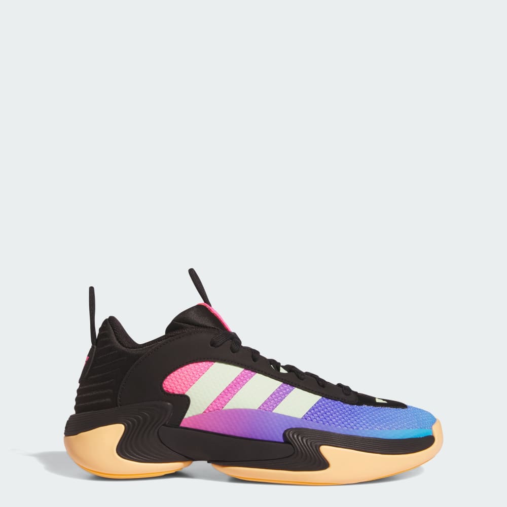 Adidas Exhibit Select Mid Shoes Core Black / Semi Green Spark / Lucid Pink