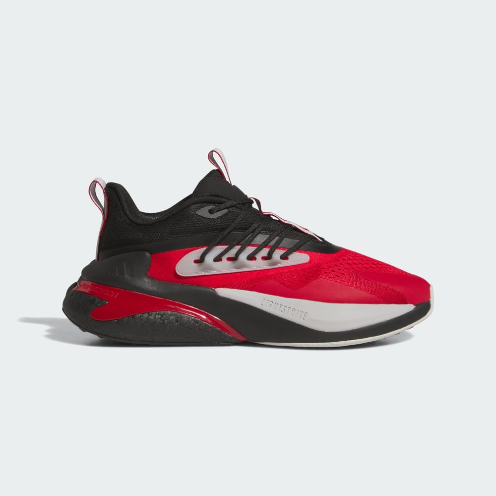 Adidas Rutgers Alphaboost V2 Shoes Team Power Red 2 / Core Black / Cool Grey