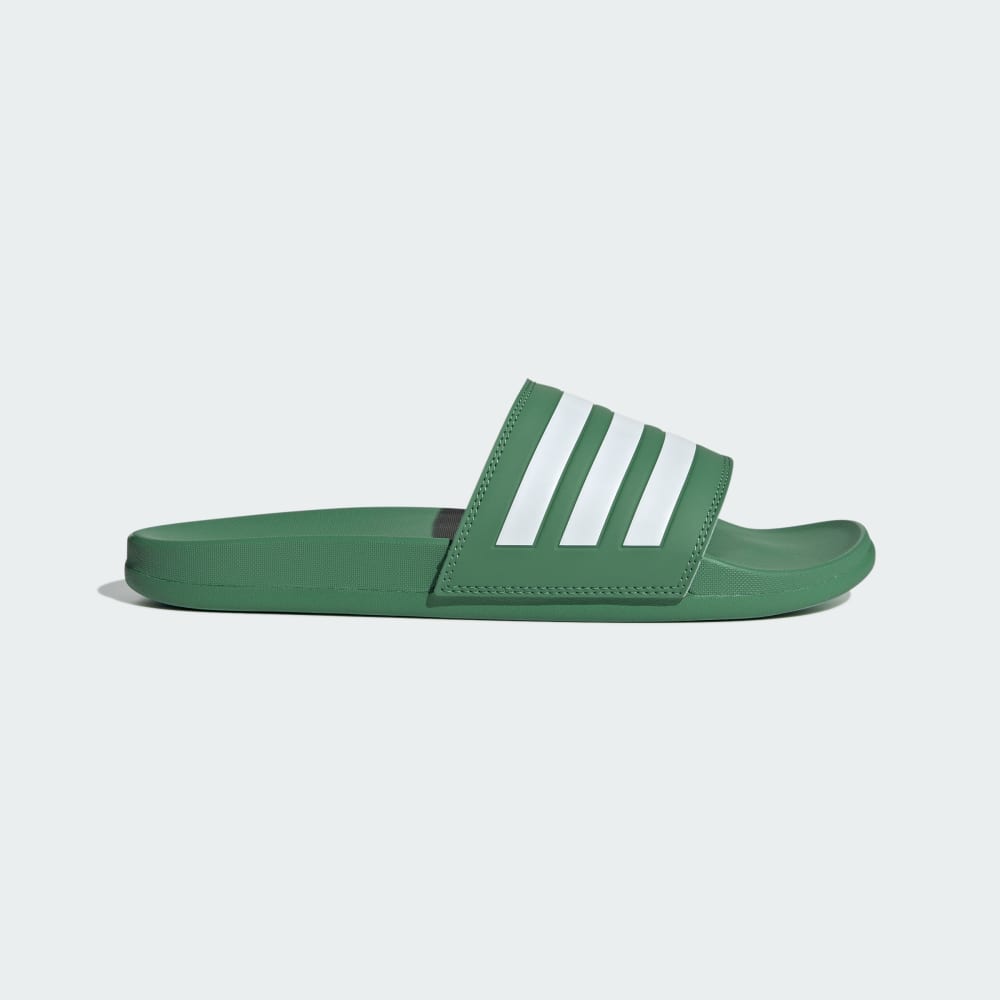 Adidas Adilette Comfort Slides Preloved Green / Cloud White / Preloved Green