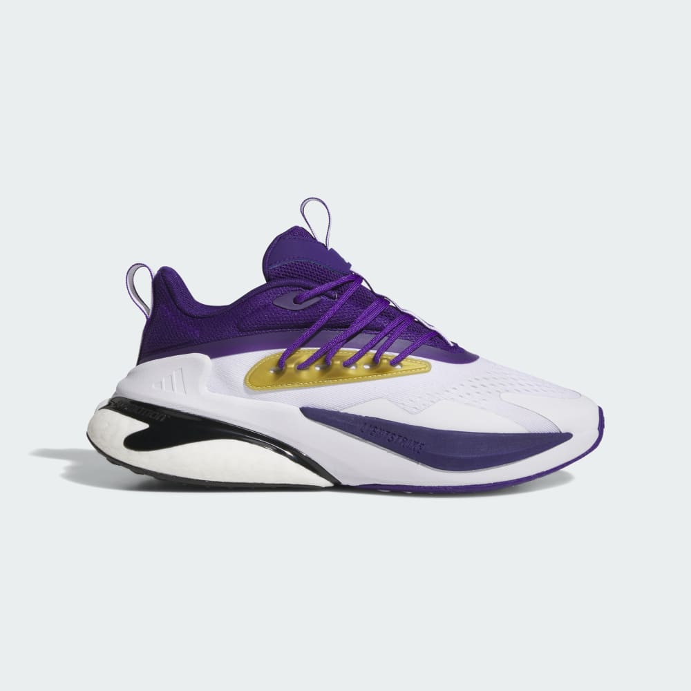 Adidas Washington Alphaboost V2 Shoes Team College Purple / Gold Metallic / Cloud White