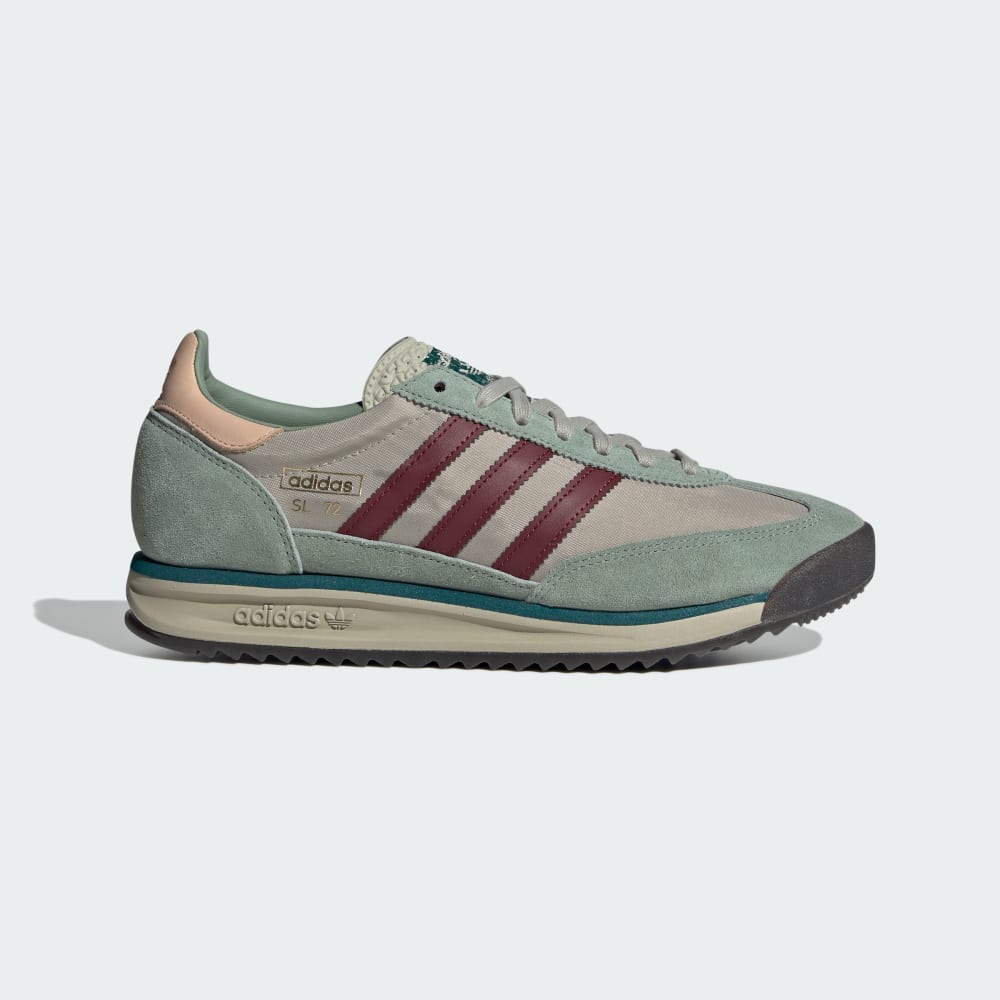 Adidas SL 72 RS Shoes Putty Grey / Shadow Red / Legacy Teal