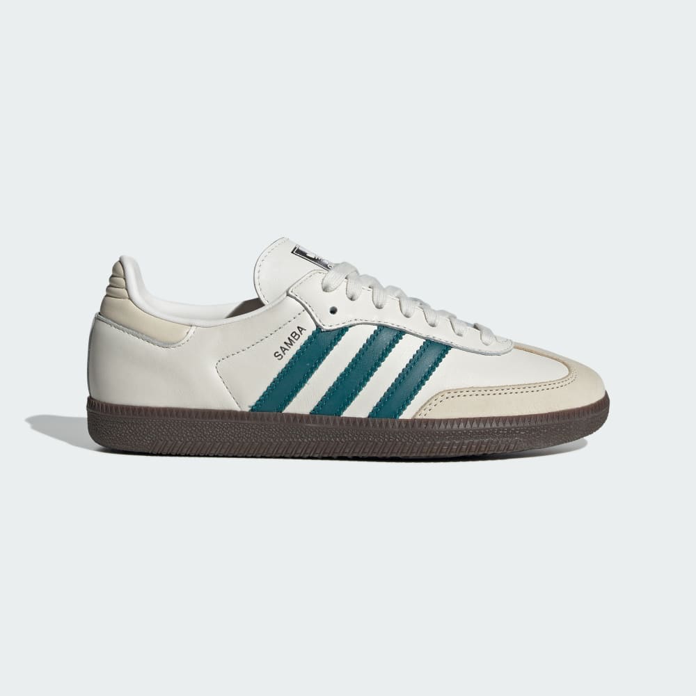 Adidas Samba OG Shoes Cloud White / Legacy Teal / Wonder White