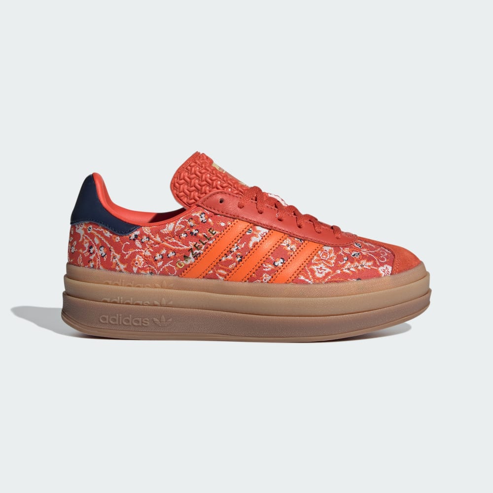 Adidas Gazelle Bold Shoes Preloved Red / Orange / Night Indigo