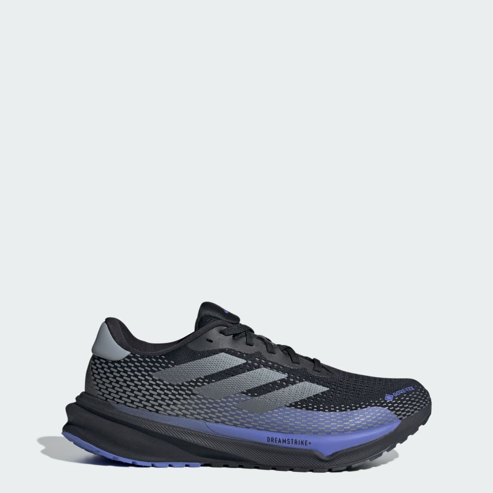 Adidas Supernova GORE-TEX Running Shoes Core Black / Grey / Cobalt Blue