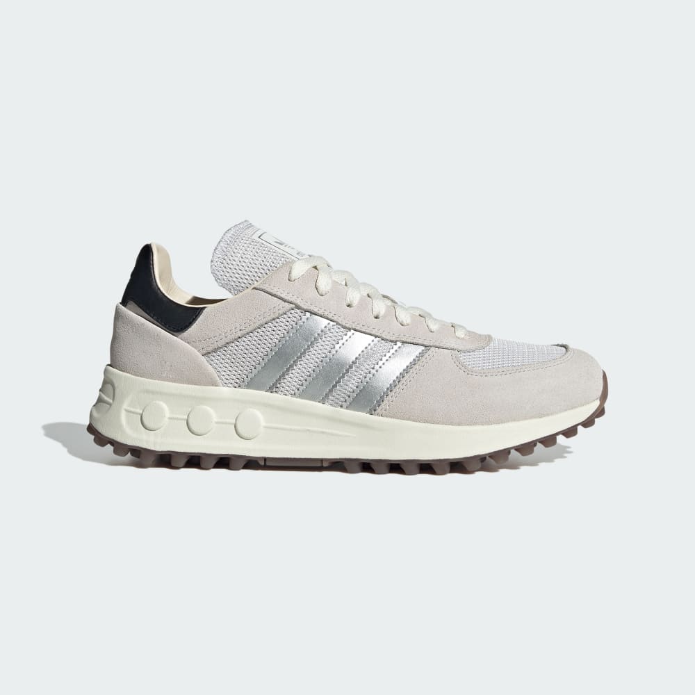 Adidas LA TRAINER LUX Shoes Crystal White / Silver Metallic / Core Black