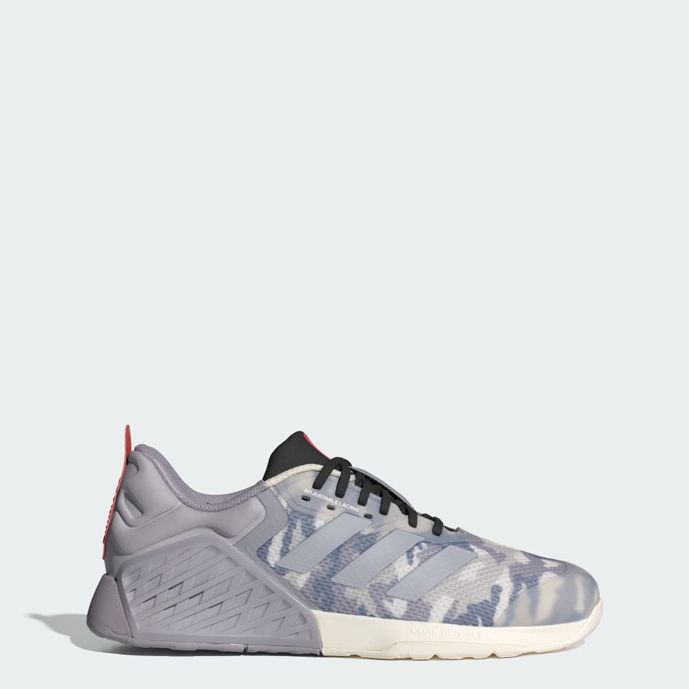 Adidas Dropset 3 GFX Shoes Chalk White / Glory Grey / Bright Red