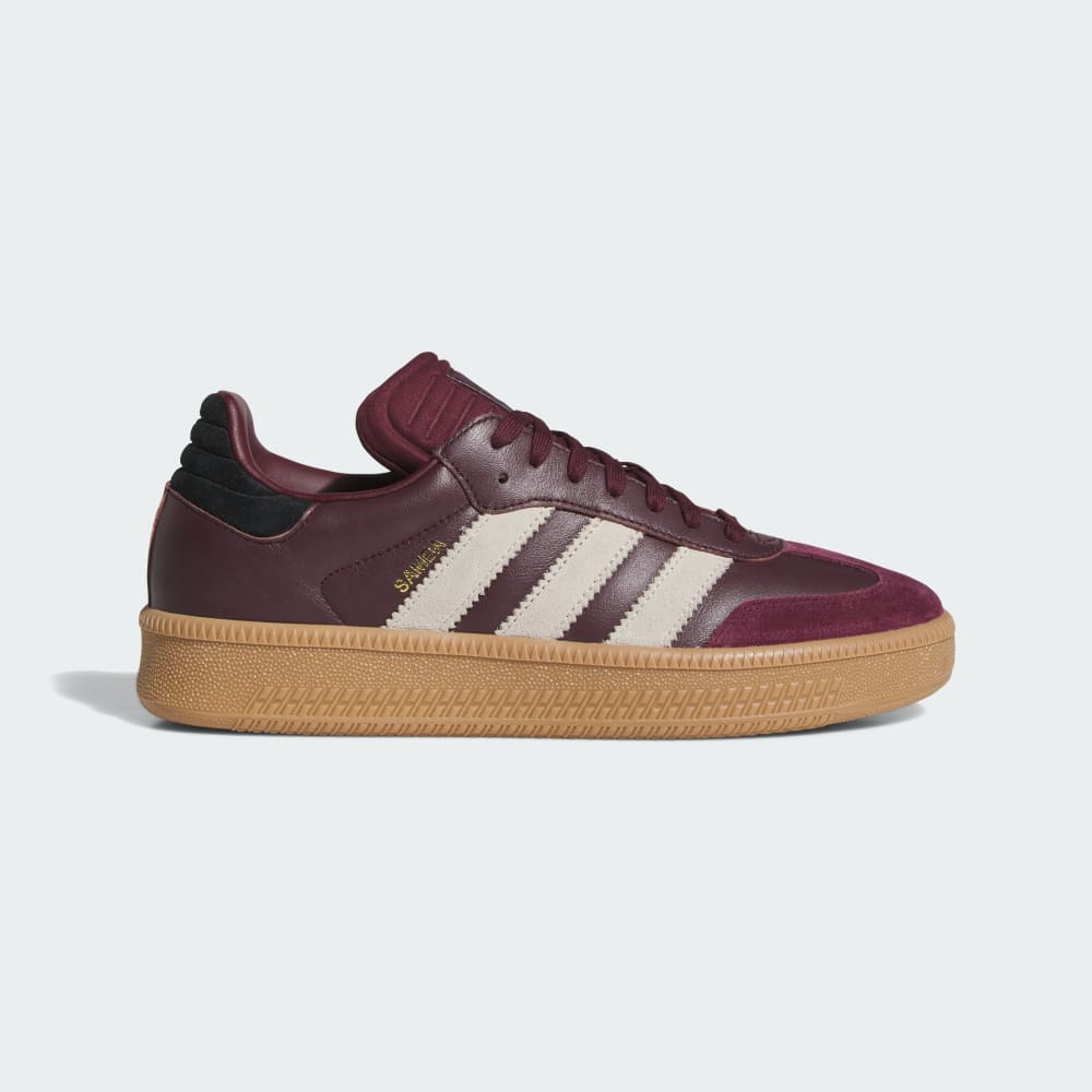 Adidas Samba XLG Shoes Maroon / Wonder Beige / Gum