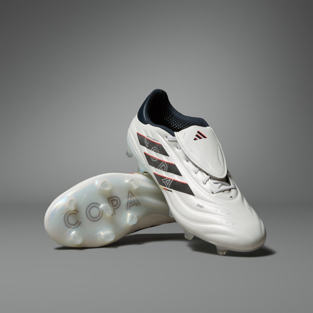 Adidas Copa Pure 2 Elite MIG Firm Ground Soccer Cleats Cloud White / Core Black / Aurora Ink