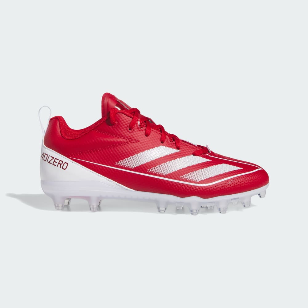 Adidas Adizero Electric.2 Football Cleats Team Power Red 2 / Cloud White / Team Power Red 2