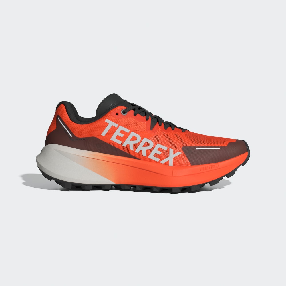 Adidas Terrex Agravic 3 Trail Running Shoes Semi Impact Orange / Grey One / Core Black