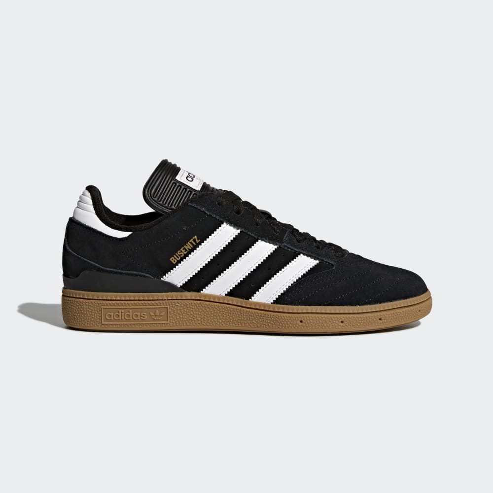 Adidas Busenitz Pro Shoes Core Black / Cloud White / Gold Metallic