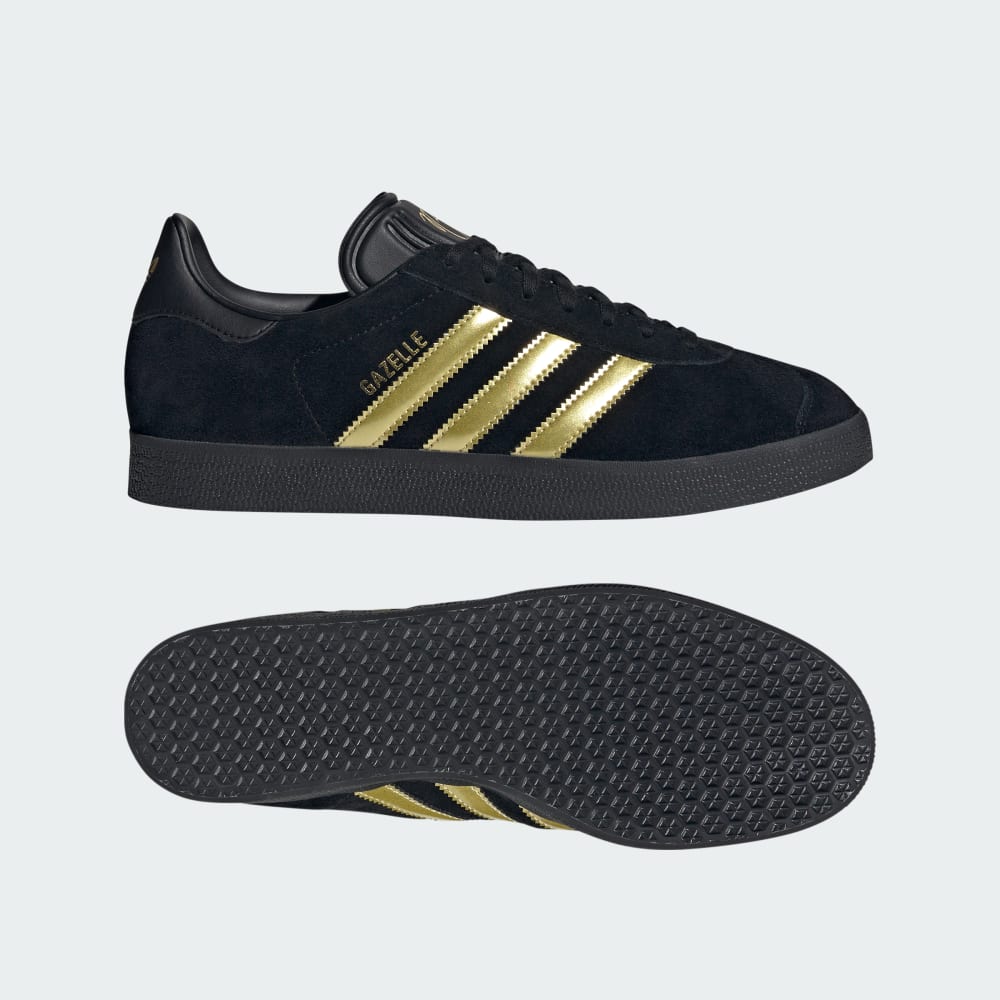 Adidas Gazelle Bellingham Shoes Core Black / Gold Metallic / Core Black