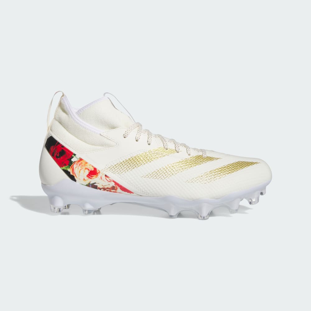 Adidas Adizero Impact Speed Coronation Football Cleats Off White / Gold Metallic / Cloud White