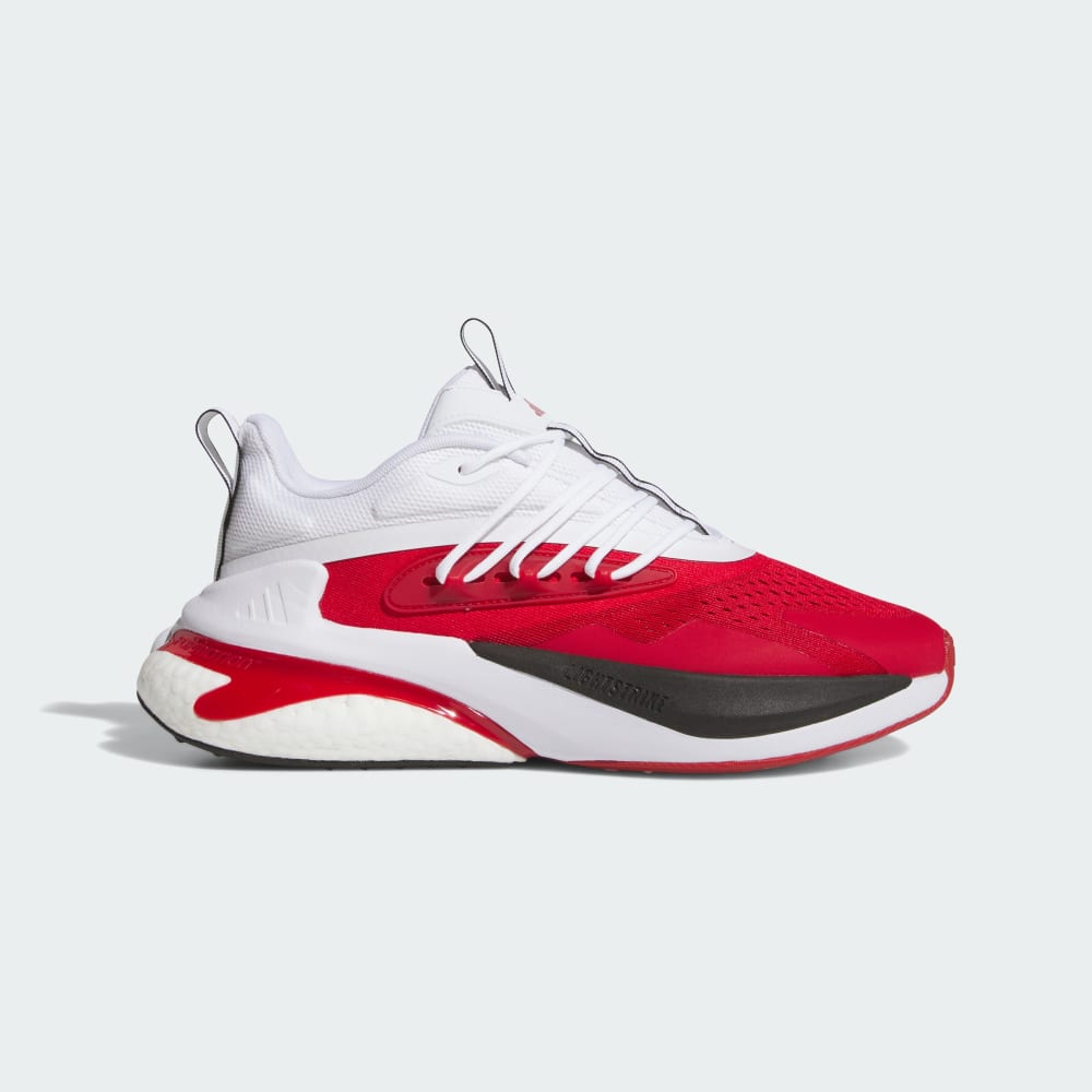 Adidas Nebraska Alphaboost V2 Shoes Team Power Red 2 / Cloud White / Core Black