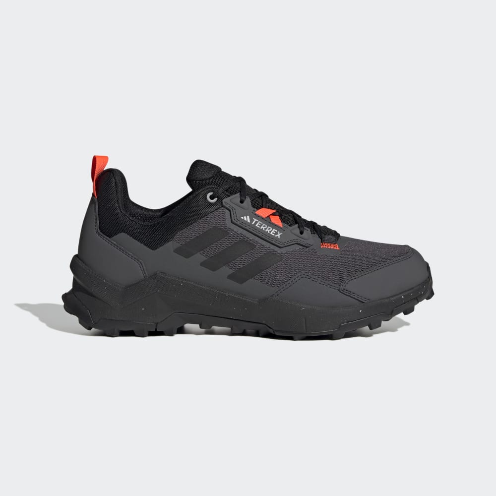 Adidas Terrex AX4 Hiking Shoes Grey Six / Solar Red / Carbon