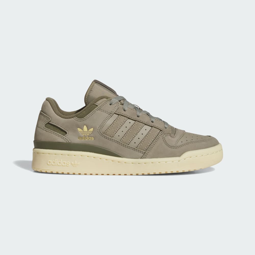 Adidas Forum Low CL Shoes Clay / Clay / Olive Strata