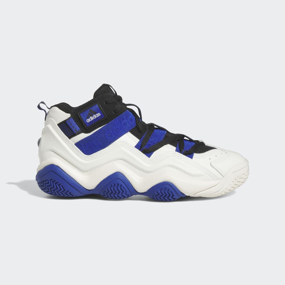 Adidas Top 10 2000 Shoes Off White / Core Black / Royal Blue