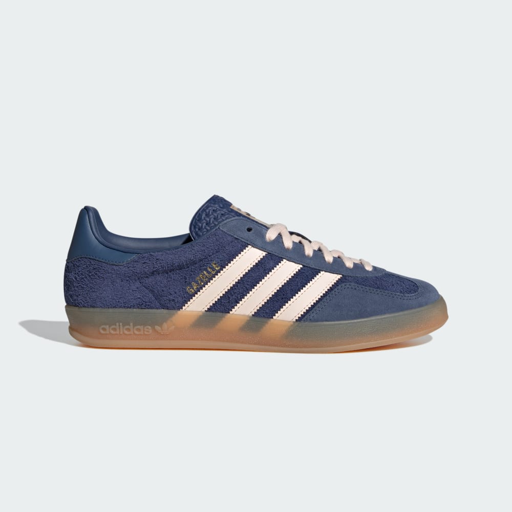 Adidas Gazelle Indoor Shoes Dark Blue / Bliss Orange / Preloved Ink