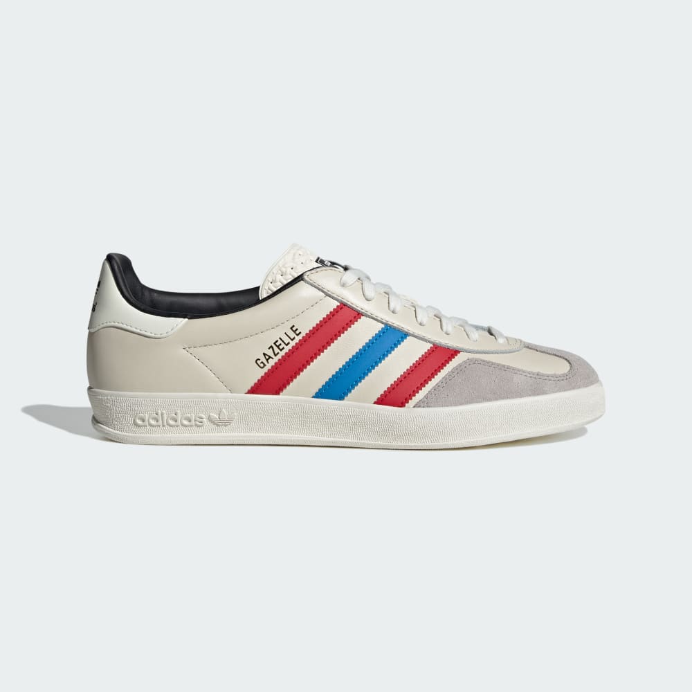 Adidas Gazelle Indoor Shoes Chalk White / Better Scarlet / Core Black