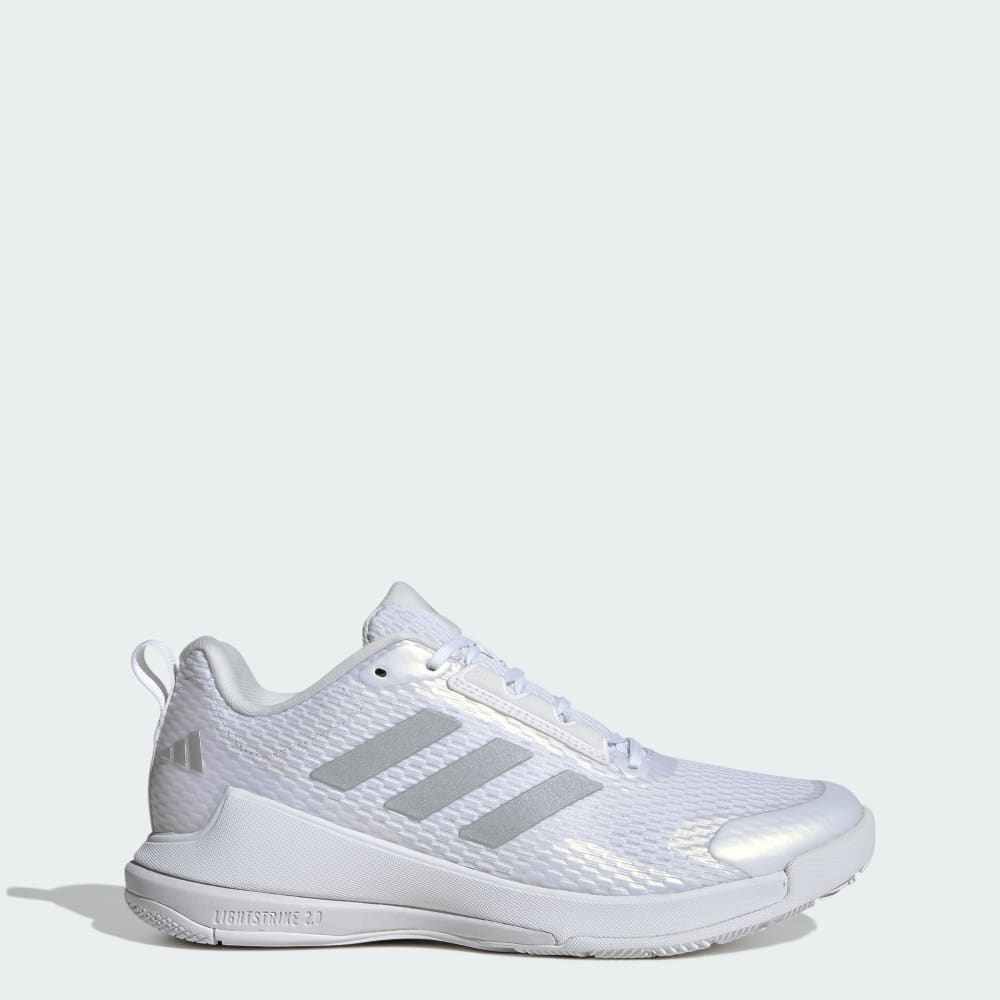 Adidas Novaflight 2 Indoor Shoes Cloud White / Silver Metallic / Cloud White