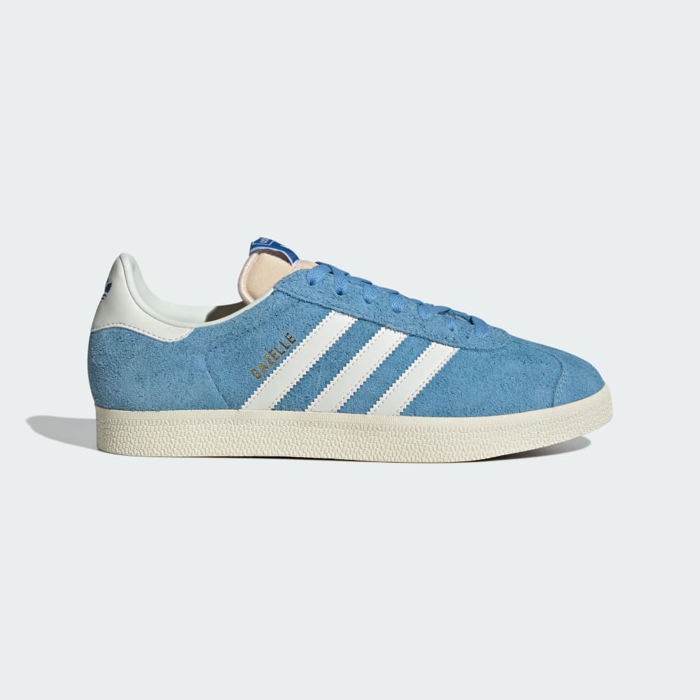 Adidas Gazelle Shoes Light Blue / Off White / Cream White